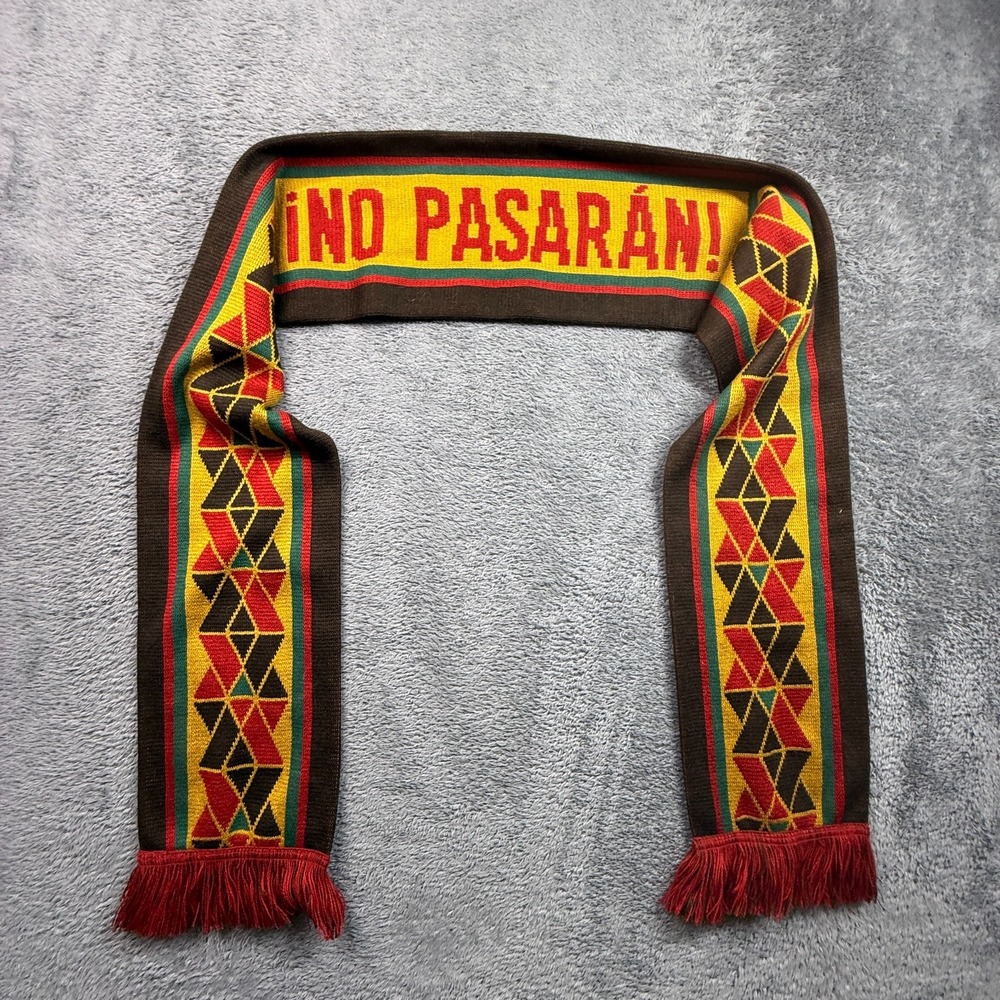 Portland Timbers Rare Scarf Spanish Heritage NO PASARAN Soccer Football Scarves